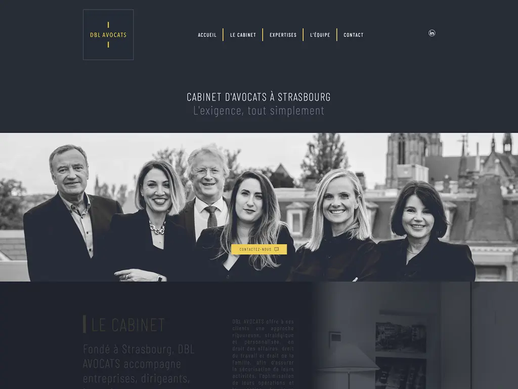 site web DBL Avocats