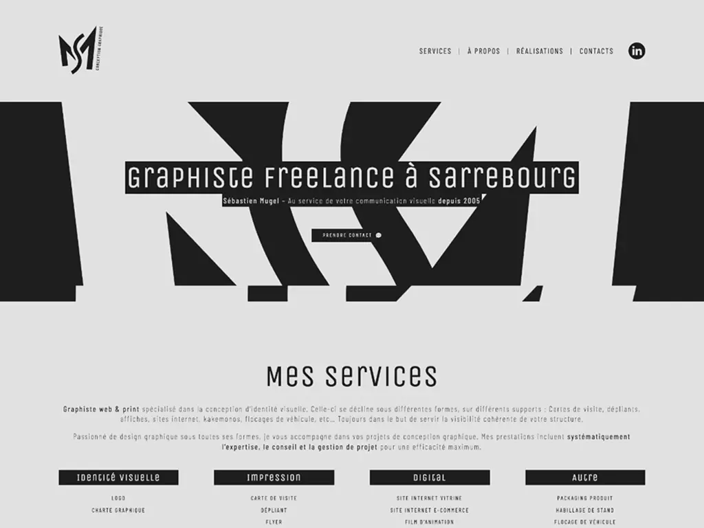 site web Sébastien Mugel