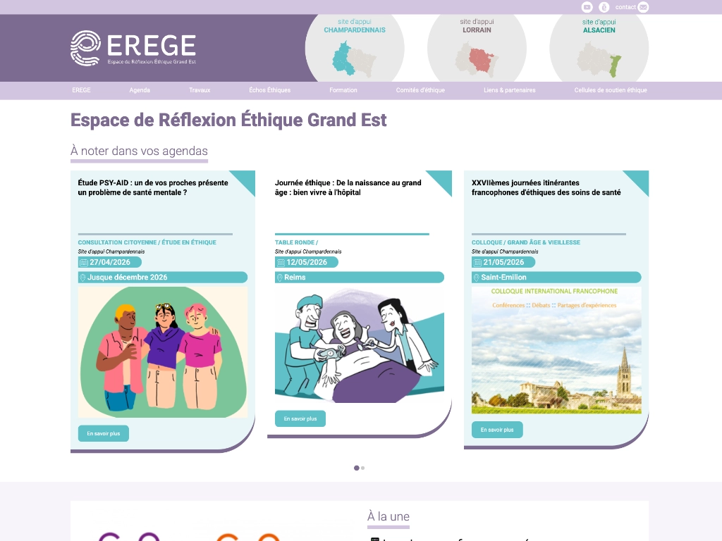 site web Erege